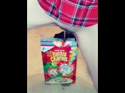 Preview 6 of Peeing in a box of lucky charms