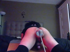 Opened wide after getting my guts pounded by Hankey's Chorizo N' Eggs - Screenshot 4 of 16 - Deep Anal Dildo