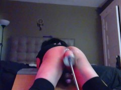 Opened wide after getting my guts pounded by Hankey's Chorizo N' Eggs - Screenshot 6 of 16 - Chastity Cage