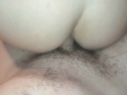 Preview 5 of She sat on my cock with her ass. I tried anal sex for the first time!