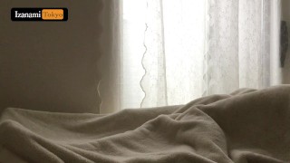 Couple making love from morning till night. Cunt sperm keep spilling out / Japanese couple / Amateur