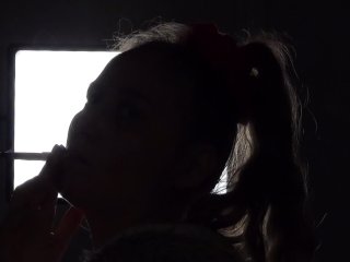 Shadow Play While I Light a Cigarette. Alternative Video,By Long Blonde Hair_Girl