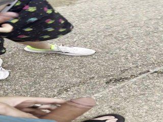 Sword fight in public