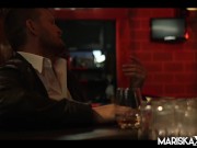 Preview 5 of MARISKAX Jessie and Lana double fucked at the bar