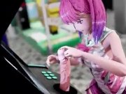 Preview 3 of Futa Futanari Lesbian Anal 3D Hentai