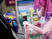 Preview 4 of Futa Futanari Lesbian Anal 3D Hentai