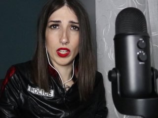 Roleplay ASMR - Sono Una_Poliziotta Eccitata