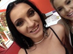 Zsuzsa and Adrien Euro Girl-Girl, pussy and anal, toys, outdoor, all natural, boobs, Teaser#1