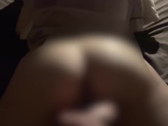 【レズビアン】可愛い彼女を後ろから突いて連続絶頂させる【主観映像】 2/16