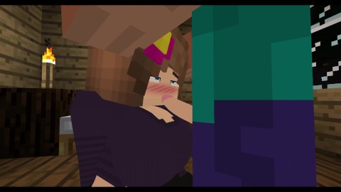 Recebendo um Boquete da Ellie e comendo a bunda da Jenny - Minecraft Mod