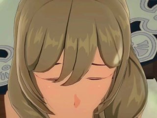Lisa Minci Genshin Impact Hentai Sex in Different Positions Creampie MMD 3D Dark Green Hat