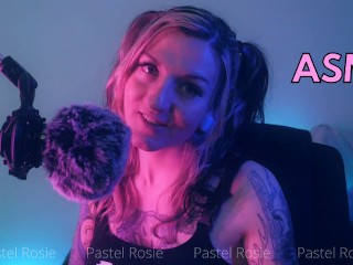 SFW ASMR Gets your Brain Ready for Bed - PASTEL ROSIE Sensual Relaxing Sounds - Mesmerizing Egirl