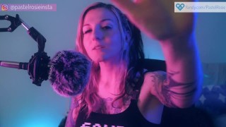 SFW ASMR Gets Your Brain Ready for Bed - PASTEL ROSIE Sensual Relaxing Sounds - Mesmerizing Egirl