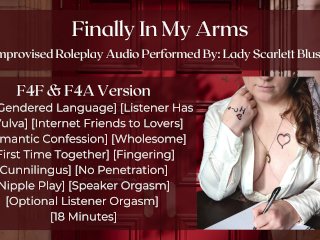 F4F Audio Roleplay - A Romantic Confession From YourInternet Friend - Friends to Lovers_Improv