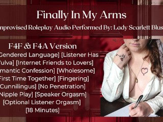 F4F Audio Roleplay - a Romantic Confession from your Internet Friend - Friends to Lovers Improv
