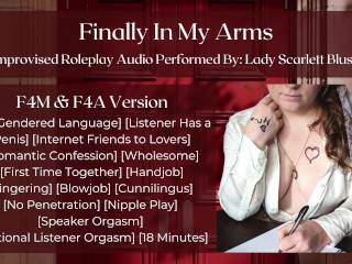 F4M Audio Rollenspel - Een Romantische Bekentenis Van Je Internetvriend - Friends to Lovers Improv