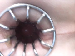 Extreme hole in sissy ass