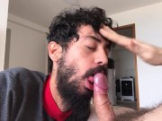 Preview 5 of WAKE UP IN THE MORNING SUCK HUSBAND'S DICK AND CUM IN MY MOUTH