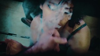 Roken Fetish seks actie | Smoke Electric Dreams - Vol bij Onlyfans