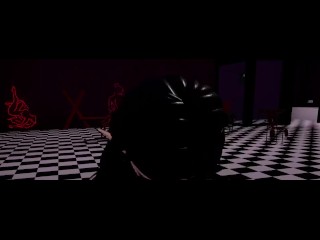 Goth VR Girl gives Hot Blow Job