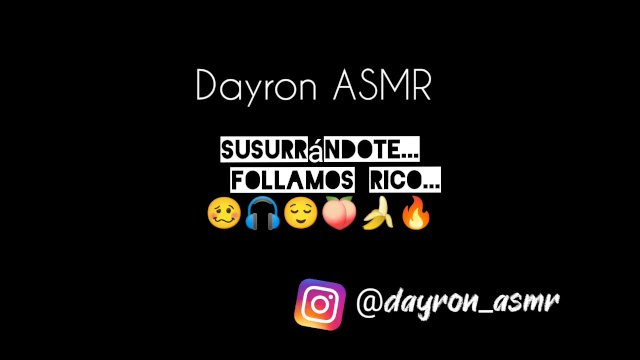 ASMR Audio Erótico - Susurrándote, follamos rico... 🤤