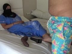 british husband invites black guys to fuck his Egyptian cuckold wife