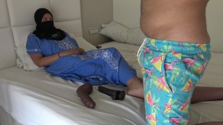 british husband invites black guys to fuck his Egyptian cuckold wife
