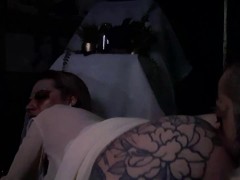 The Oracle ... warrior & priestess cosplay, milf, big ass, big cock, blowjob