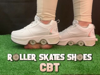Roller Skates Zapatos Polla Crush, CBT y Ballbusting Con TamyStarly - Shoejob, Trampling