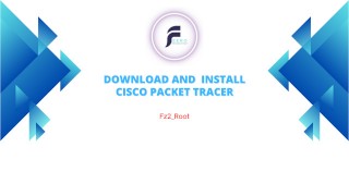 Télécharger et installer Cisco Packet Tracer Step-par-Step-Step Guide complet 2023 #fz2_root