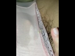 開始1分でパンツがぐっしょり♡濡れやすい剛毛素人がパンツの隙間から指をじゅぽじゅぽオナニー【個人撮影】 - Screenshot 13 of 16 - オナニー
