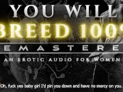 Preview 5 of You Will Breed [Remastered] - An Extreme Breeding Kink ASMR Erotic Audio Roleplay for Women [M4F]