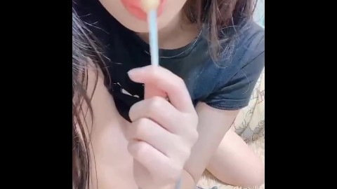 Horny Asian girl is waiting for you to fuck/清纯女生等你来玩