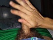 Preview 1 of GAY Latino Plays with his Nice Giant Cock and Plays with his Thick Cum