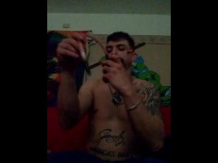 Guy eats cum 10/16