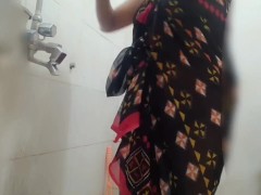 Bathing shower and hair remove under arm cleaning