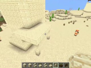 How to_Make a_Simple Desert House in Minecraft