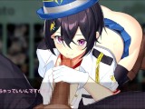 【H GAME】ケイドロ♡美人警官の手コキとフェラでお詫びします 巨乳 エロアニメ