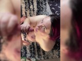 My BEST FRIEND was having a bad day so I let him CUM ON MY FACE