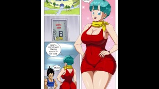 DRAGON BALL - VEGETA SE FOLLA A BULMA