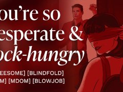Sir surprises me with a threesome so I suck his dick [rough sex] [erotic audio porn] [mdom]