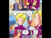 Preview 3 of ANDROID 18 BECOMES THE BITCH OF GOTEN AND TRUNKS