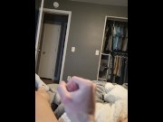 Preview 2 of Twink boy cumming heavily on snapchat!!