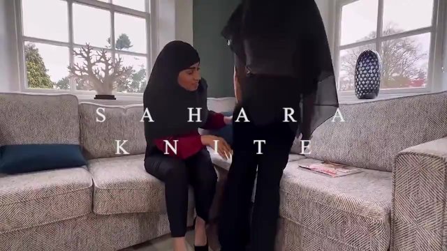 Hijabi Bhabhi Sahara Knite gives Aaliyah Yasin urdu lessons - Sahara Knite