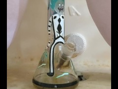 Decided to piss in an old bong