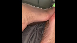 Footjob sensível e afiação um dos melhores até agora