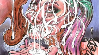 "High Brow Art" Горячий улавливатель спермы превратился в настоящий шедевр. Композитор: CeehDeeh