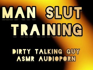 [dirty Talking ASMR Audio] Man-slut Training