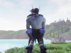 Elf fucking a draenei girl in the land of Azeroth | Warcraft porn parody Short Clip