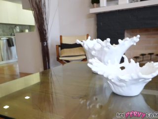 "You're Cock Is So Good" - StepMILF Fucks Stepson - Anissa Kate - MyPervyFamily screenshot number 0